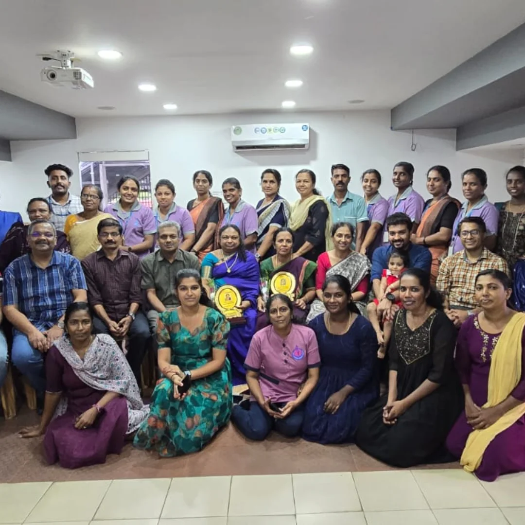 Retirement function of our Staff Nurses Mrs Sujatha and Mrs Jaya at Dr KDM Hospital auditorium hall.
